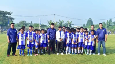 SSB Garuda Kedung Pengawas Diresmikan, Wadah Baru Lahirkan Atlet Berbakat di Lapangan Nasa Stadion Mini