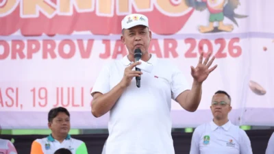 111 Hari Menuju Porprov, Tri Adhianto Ajak Warga Bekasi Jadi Tuan Rumah yang Ramah