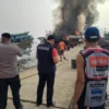 Tiga Kapal Terbakar di Dermaga Kaliadem Muara Angke, Polisi Amankan Lokasi