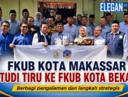 FKUB Kota Bekasi Bagikan Strategi Membangun Kerukunan kepada FKUB Kota Makassar