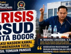 Benninu dari Fraksi NasDem, Desak Pembenahan Total RSUD Kota Bogor, Rekomendasi Pansus Harus Ditindaklanjuti