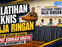Pelatihan Baja Ringan di Bekasi Utara, Kementerian PU Dorong Lahirnya Tukang Lokal yang Lebih Kompeten