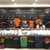 Polda Metro Jaya Berhasil Mengungkap Peredaran Narkotiks Golongan II Henis Etomidate Sebanyak 8.698 Pcs Cartridge