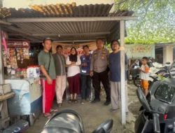 Polsek Rawalumbu Sapa Warga di Pasar Tanah Merah
