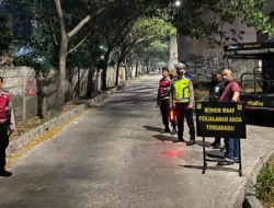 Jaga Jakarta On The Spot, Polsek Bekasi Selatan Perketat Razia Kejahatan Jalanan