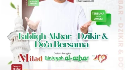 Milad Ke-49 Diniyyah Al-Azhar Usung Semangat “Menjaga Tradisi, Terus Berinovasi”, Hadirkan Rangkaian Kegiatan Pendidikan hingga Tabligh Akbar