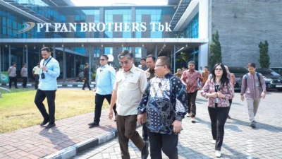 Tinjau PT Pan Brothers Tbk, Menaker Soroti Komitmen Perusahaan Mempekerjakan Penyandang Disabilitas