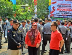 Satlimas Kota Bekasi Kota Bekasi Tampilkan Kekompakan Melalui Lomba Peraturan Baris Berbaris