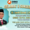 Dr. Sardi Efendi Resmi Pimpin ORKI Kota Bekasi Periode 2026–2030