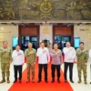 Kapolri Bersama Menko Polkam dan Pimpinan Lembaga Negara Perkuat Kebersamaan di Mabes TNI AL