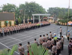Polres Metro Bekasi Kota Gelar Apel Siaga 1 Jelang Rangkaian Kegiatan Kemerdekaan