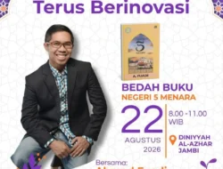Diniyyah Al-Azhar Jambi Hadirkan Ahmad Fuadi, Ajak Generasi Muda Menjaga Tradisi dan Mencintai Literasi