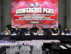 Bareskrim Polri Ungkap Jaringan Judi Online Internasional, Transaksi Capai Rp.890 Miliar