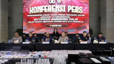 Bareskrim Polri Ungkap Jaringan Judi Online Internasional, Transaksi Capai Rp.890 Miliar