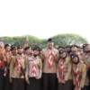 Ratusan Anggota Pramuka Bekasi Bermalam di Kantor Pemkot, Sambut Hari Pramuka ke-65