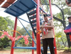 Wali Kota Bekasi Resmikan Flying Fox BPBD, Edukasi Kebencanaan Dikemas Makin Menarik