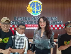 Libatkan Artis Lia Emilia, Jumat Berkah Wartawan Berbagi Bersama Kantah BPN di Kota Tangsel Banten