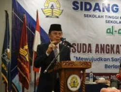 Prof. Fasli Jalal: Wisuda Bukan Akhir, Awal Menjadi Pembelajar Sepanjang Hayat