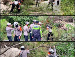 Pasukan Pelopor BKO Polda NTT Bergerak Tangani Dampak Gempa, Layani dan Bantu Warga di Lokasi Pengungsian