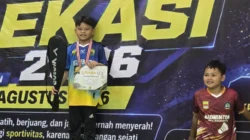 Kejurkab PBSI Kabupaten Bekasi, Ananda Jef Raih Juara Pertama