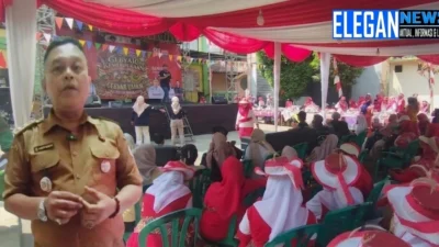 Gebyar Kemerdekaan HUT RI ke-81 di Kelurahan Perwira Meriah, Warga dari 18 RW Bersinergi 