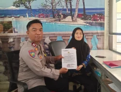 Jaga Jakarta On The Spot, Bhabinkamtibmas Kotabaru Sambangi SMPN 13 Kota Bekasi, Sosialisasikan Maklumat Perlindungan Pelajar