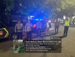 Jaga Jakarta On The Spot, Polsek Bekasi Barat Gelar Razia Stasioner dan Patroli Cegah Kejahatan Jalanan