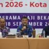 Wakil Wali Kota Bekasi Buka Delegate Registration Meeting Porprov Jabar XV Jawa Barat 2026