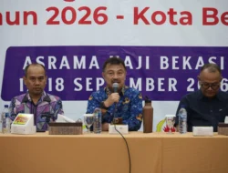 Wakil Wali Kota Bekasi Buka Delegate Registration Meeting Porprov Jabar XV Jawa Barat 2026