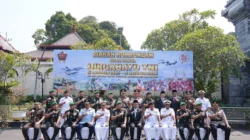 Pangdam V/Brawijaya Pimpin Ziarah Rombongan Di MBK Blitar Peringati HUT Ke-81 TNI