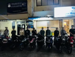 Brimob Metro Jaya Amankan 10 Motor dari Lokasi Diduga Balap Liar di Duren Sawit
