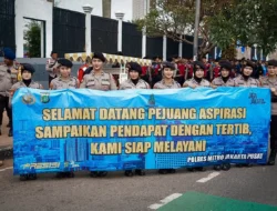 Aksi Buruh di DPR Berlangsung Tertib, Polda Metro Jaya Sampaikan Apresiasi