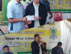 Sarwin Edi Saputra Perjuangkan Fasos-Fasum RW 06 Bantar Gebang dan Desak Kejelasan Kerja Sama TPST dengan Pemprov DKI 