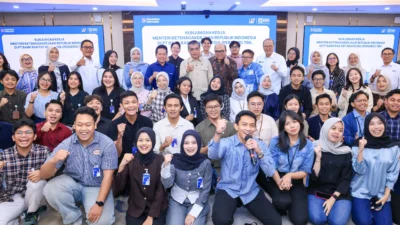 Tinjau Pelaksanaan MagangHub BRI, Menaker Minta Persebaran Pemagang Diperluas