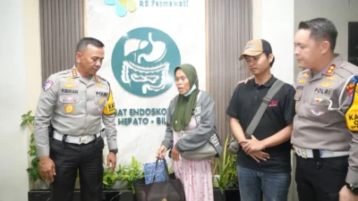 Polri Jenguk Korban Kecelakaan Ojol di Blok M, Pastikan Penanganan Medis hingga Sembuh