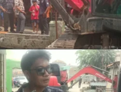 Cegah Banjir Jelang Musim Hujan, RW 01 Harapan Mulya Giat Pengerukan Saluran Air